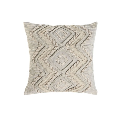 Coussin Home ESPRIT Blanc Boho 45 x 45 cm