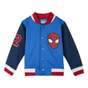 Jacke Für Kinder Spider-Man Blau