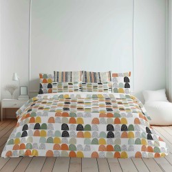 Housse de Couette Decolores Lahti Multicouleur 200 x 200 cm