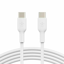 Câble USB-C vers USB-C Belkin CAB003BT2MWH Blanc 2 m