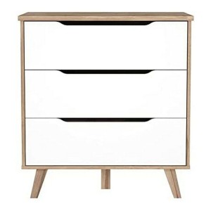 Chest of drawers Vankka Wood Oak (80 x 42 x 86,3 cm)