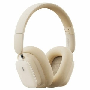 Headphones with Microphone Baseus White