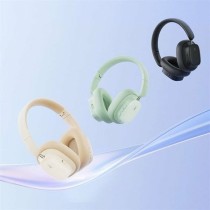 Headphones with Microphone Baseus White