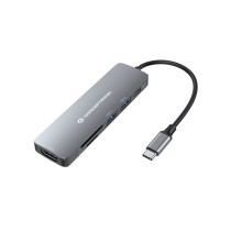 Hub USB Conceptronic 110517507201 Grau