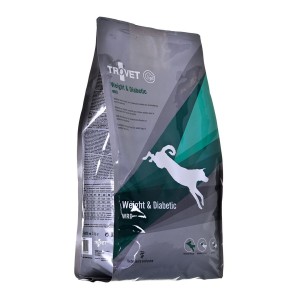 Futter Trovet Weight & Diabetic Erwachsener Huhn 3 Kg