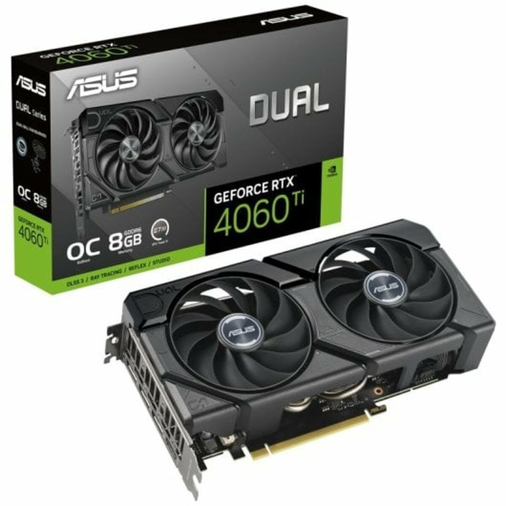 Carte Graphique Asus 90YV0J49-M0NA00 Geforce RTX 4060 Ti 8 GB GDDR6