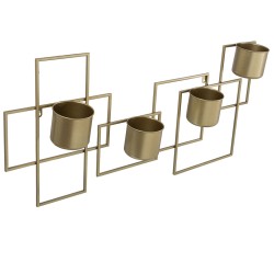 Planter Alexandra House Living Golden Metal 9 x 91 x 40 cm Pendant