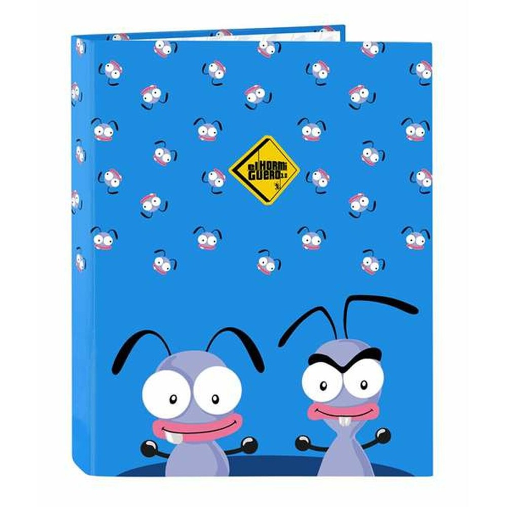 Ring binder El Hormiguero Blue 26,5 x 33 x 4 cm