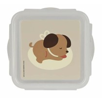 Lunchbox Safta Puppy Beige Polyurethan 13 x 7,5 x 13 cm