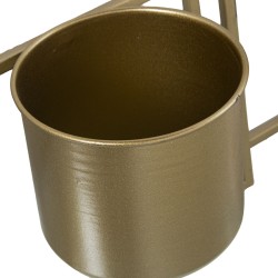 Planter Alexandra House Living Golden Metal 9 x 91 x 40 cm Pendant