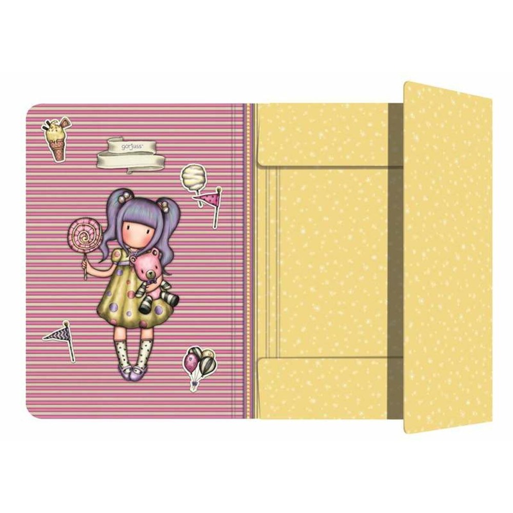 Notebook Gorjuss Fairground First Prize Lilac A4 24,8 x 9 x 33,4 cm