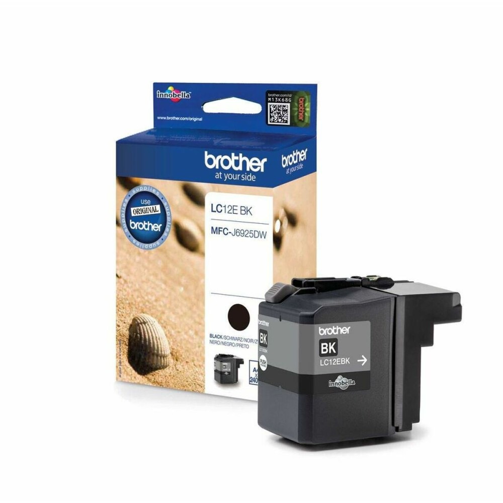 Original Ink Cartridge Brother LC12EBK              Black