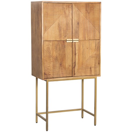 Cupboard Alexandra House Living Wood 75 x 40 x 150 cm