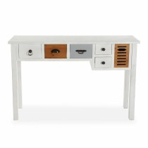 Meuble d'Entrée avec Tiroirs Versa Areti Blanc Bois (34,5 x 70 x 48 cm)