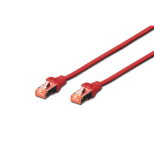 FTP Category 6 Rigid Network Cable Digitus DK-1644-0025-R-10 Red 25 cm 0,25 cm