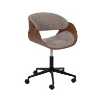 Bürostuhl Braun Schwarz Beige 59 x 64 x 88 cm