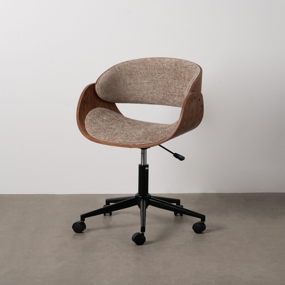 Bürostuhl Braun Schwarz Beige 59 x 64 x 88 cm