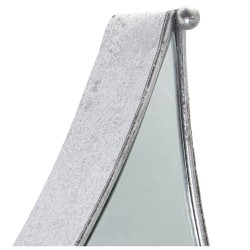 Wandspiegel Alexandra House Living Silberfarben Metall Kreuz 5 x 67 x 44 cm