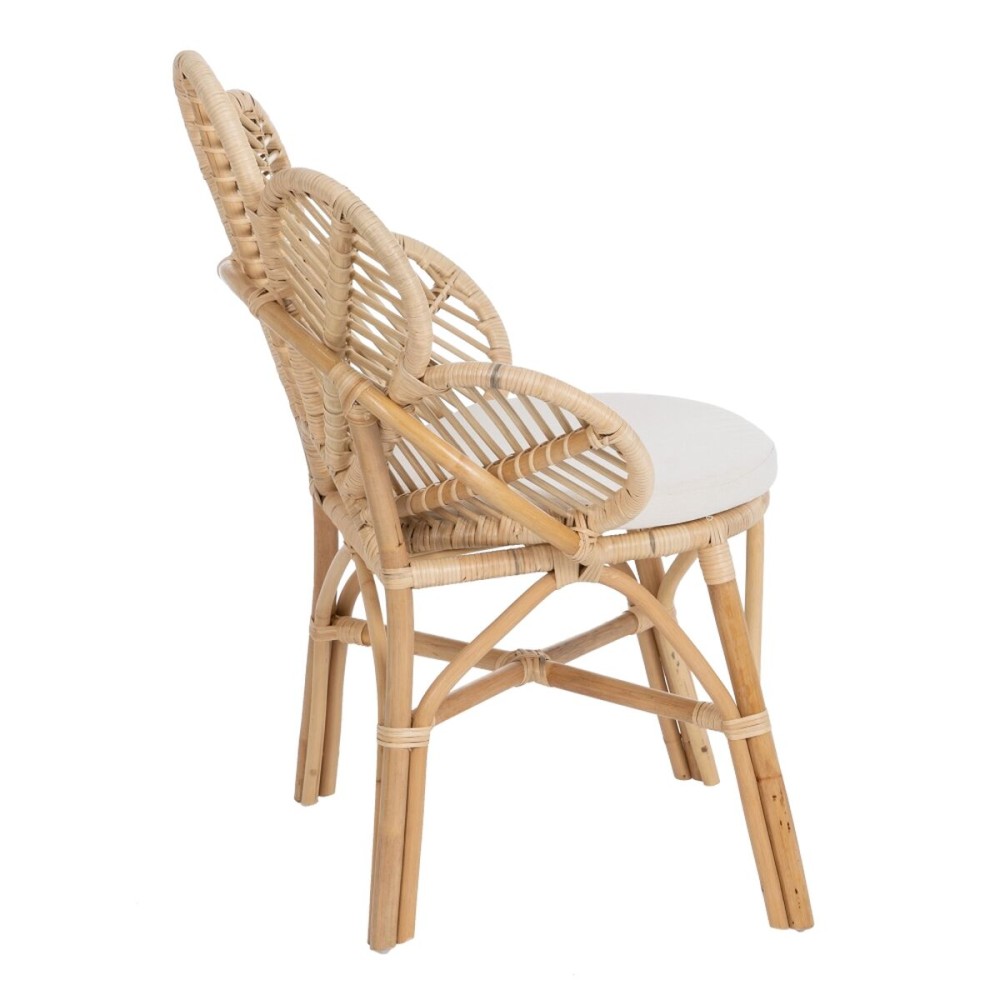 Dining Chair Natural Rattan 76 x 68 x 91 cm