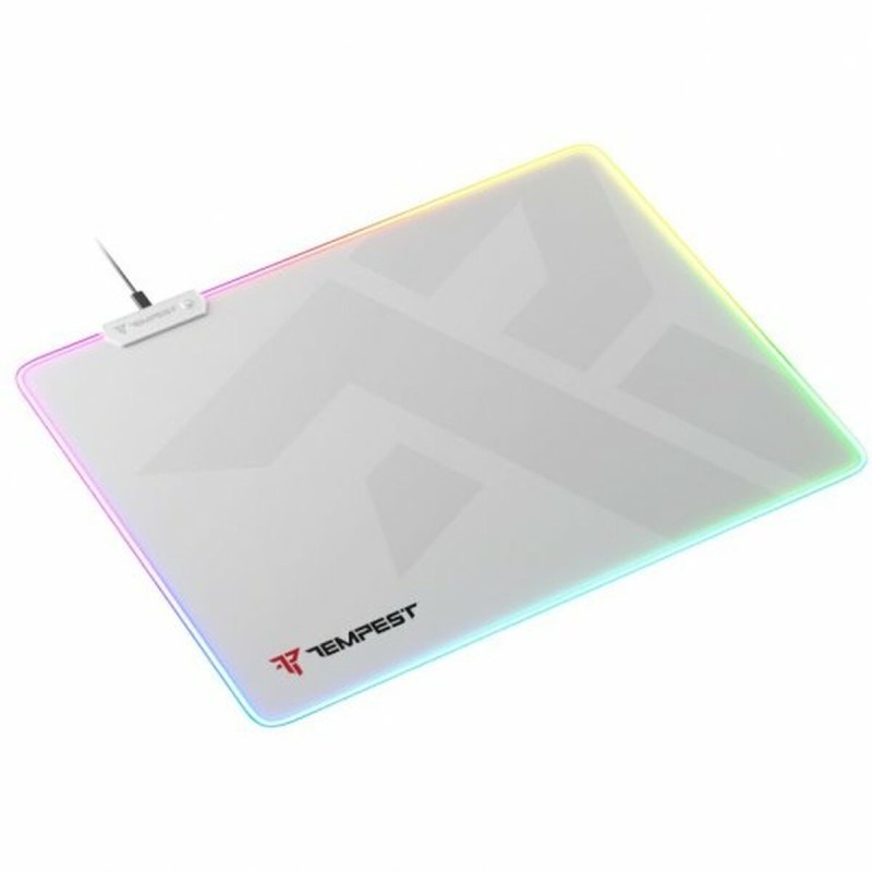 Tapis de Souris Tempest TP-GMP-RGB-MW Blanc