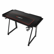 Schreibtisch GAMING DRIFT DZ75 Schwarz Schwarz/Rot