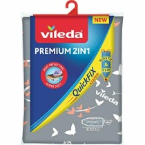 Bügelbrettbezug Vileda 163229 Premium 2-in-1 Grau (130 x 45 cm)