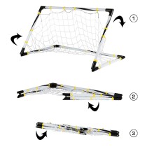 Cage de Foot Pliable 90 x 59 x 59 cm