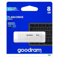 Clé USB GoodRam UME2 USB 2.0 20 Mb/s Blanc 8 GB