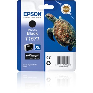 Cartouche d'encre originale Epson Stylus Photo R3000 Noir