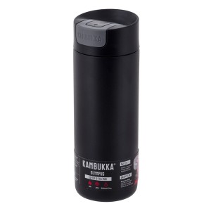 Thermos Kambukka Olympus Noir Acier inoxydable 500 ml