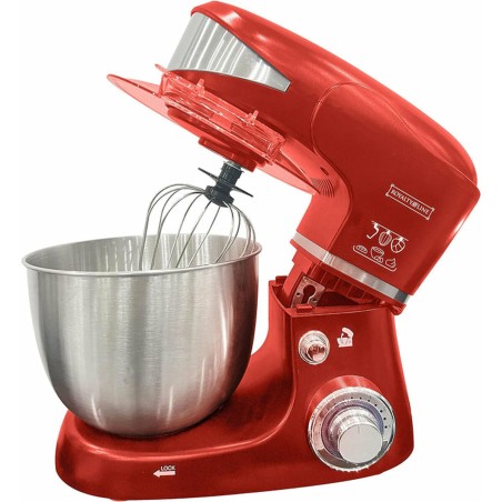 Mixeur/mélangeur de pâte Royalty Line PKM-1600 Rouge 1800 W 5,5 L