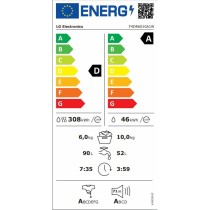 Waschmaschine / Trockner LG F4DR6010A1W 1400 rpm