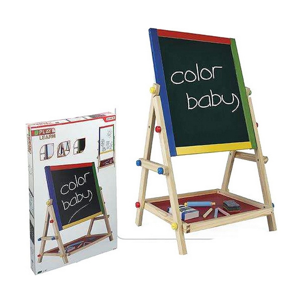 Ardoise double face Colorbaby Accessoires 65 x 38 cm