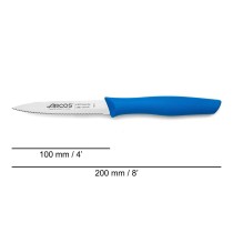 Peeler Knife Arcos Nova Blue Stainless steel polypropylene 10 cm