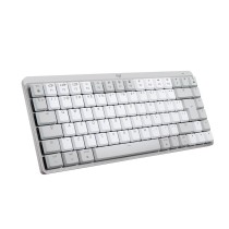 Drahtlose Tastatur Logitech 920-010799 Englisch EEUU Weiß QWERTY Weiß/Grau