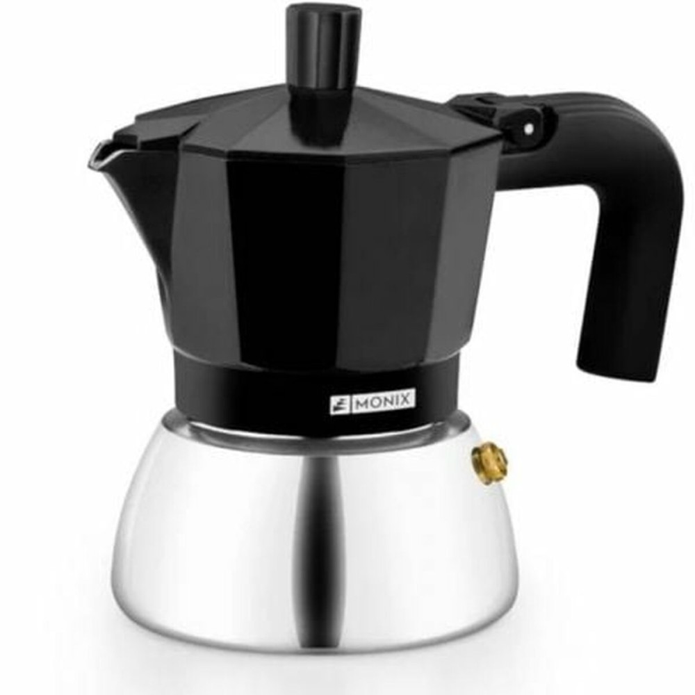 Italienische Kaffeemaschine Monix INOX BLACK 3T Schwarz