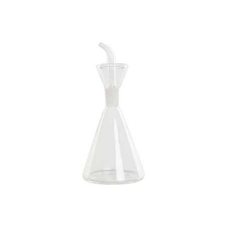 Cruet DKD Home Decor Transparent Borosilicate Glass 125 ml 7 x 7 x 16 cm