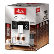 Cafetière superautomatique Melitta F 630-101 1400W Argenté 1400 W 15 bar 1,8 L