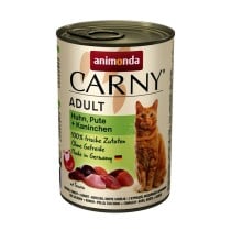 Aliments pour chat Animonda Carny Poulet Dinde Lapin 400 g