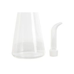 Ölfläschchen DKD Home Decor Durchsichtig Borosilikatglas 500 ml 8,5 x 8,5 x 29 cm