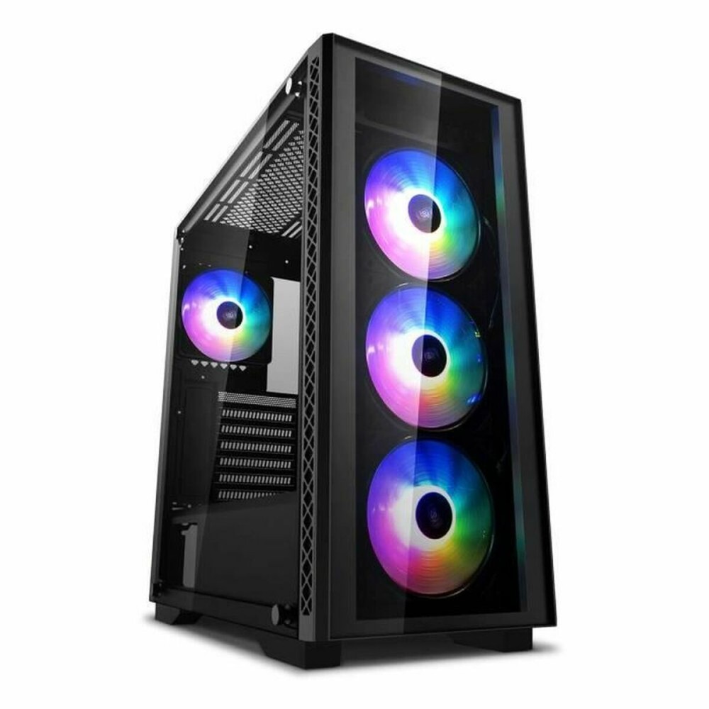 ATX Semi-Tower Gehäuse DEEPCOOL DP-ATX-MATREXX50-AR-4F-NE Schwarz Bunt