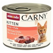 Aliments pour chat Animonda Carny Kitten Dinde Veau 200 g