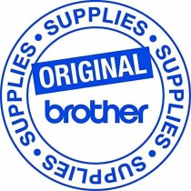 Drucker-Etiketten Brother DK-11218 24 mm (1000 uds) Weiß Schwarz/Weiß