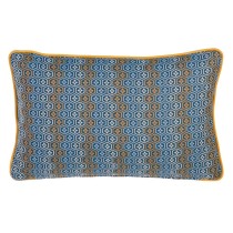 Kissen Blau gedruckt 60 x 10 x 40 cm