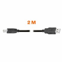 Câble USB PcCom Noir 2 m