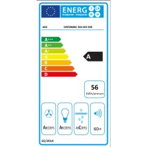 Hotte standard AEG DPE5960M Acier