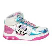 Baskets LED Minnie Mouse Argenté