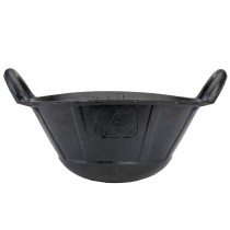 Bucket with Handle Bellota 9 L industrial Black Latex rubber Resistant