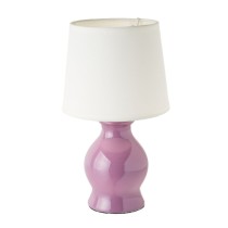 Lampe de bureau Blanc Violet 40 W 220-240 V 15 x 15 x 26 cm