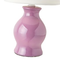 Lampe de bureau Blanc Violet 40 W 220-240 V 15 x 15 x 26 cm